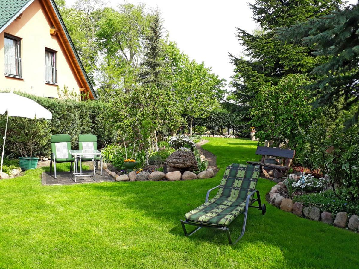 Pension Zum Weissen Hirsch Reitwein Bagian luar foto