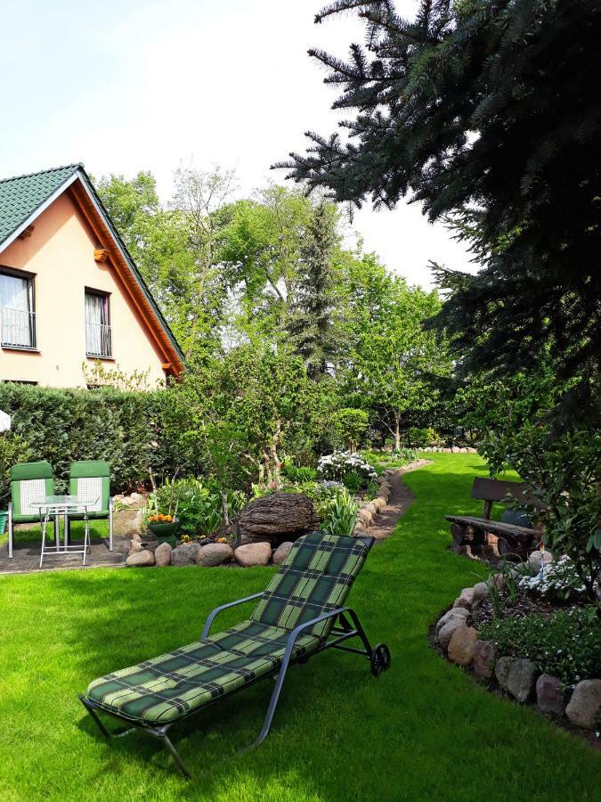 Pension Zum Weissen Hirsch Reitwein Bagian luar foto